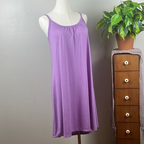32 Degrees Cool Lavender Slip Dress with Built-in Bra Size XS - Picture 1 of 10